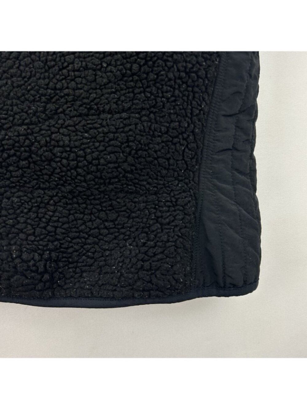 Patagonia Vest Jacket Womens Small Black Synchilla Sherpa Fleece Outdoor Hiking - Picture 10 of 16